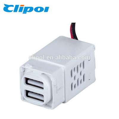 Multifunctional International Single Wall Socket with TWo ports USB mech